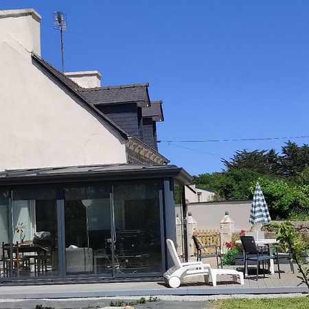Maison Pleubian mer à pied Esterno foto